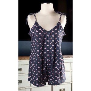 Modcloth At Day’s End Llama Sleep Romper New L